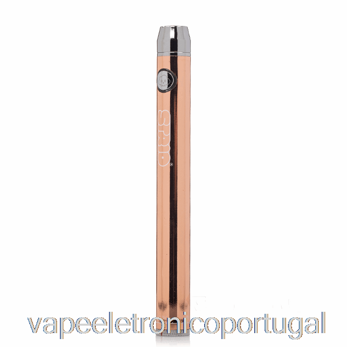 Vape Eletrônico Strio Bottom Twist 510 Bateria Ouro Rosa